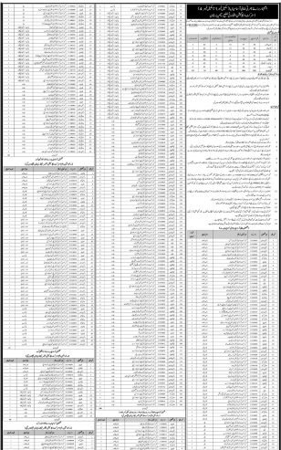 Education Department Rahim Yar Khan November 2022 Jobs  Naib Qasid, Class 4 & Others New